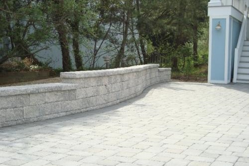 Paver Driveway and Retaining Wall