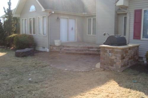 Paver Patio and Grill